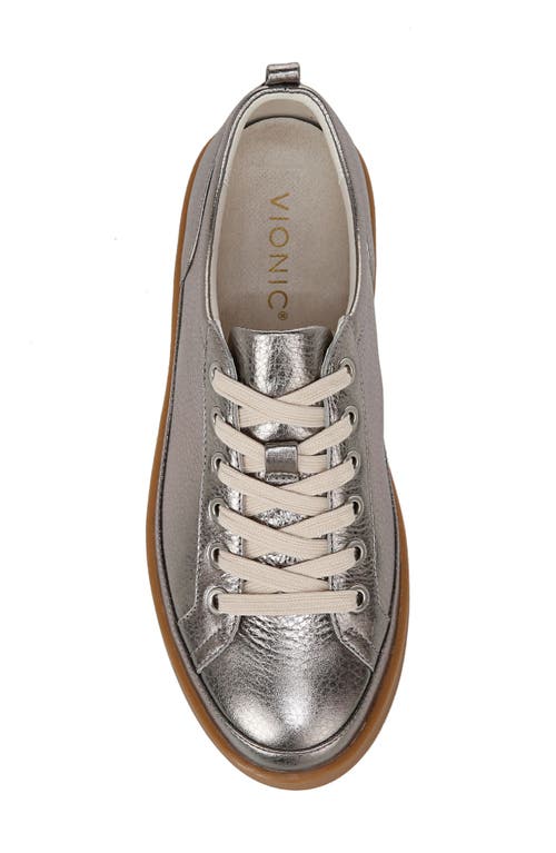 Vionic Winny Sneaker In Pewter