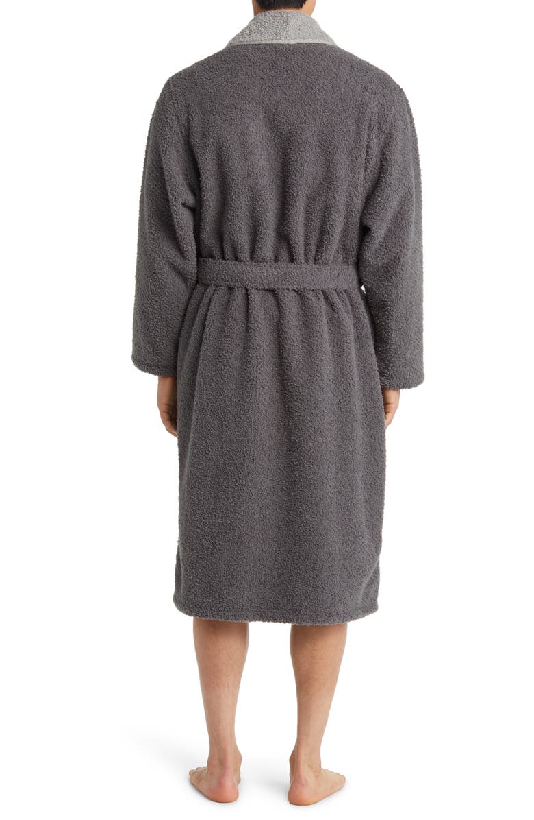 Nordstrom Shawl Collar Bouclé Robe, Alternate, color, 