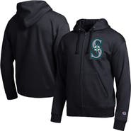 Champion Men's Champion Black Seattle Mariners All-Star Full-Zip Hoodie