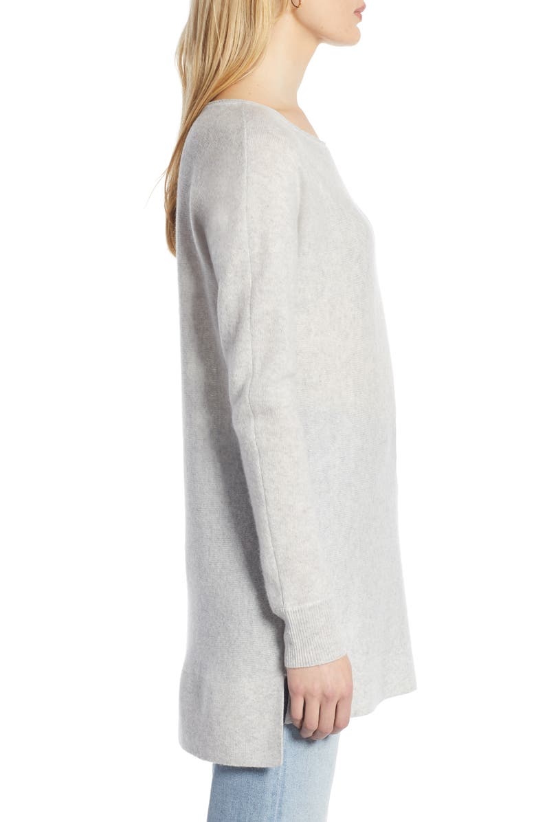 Halogen<sup>®</sup> High/Low Wool & Cashmere Tunic Sweater, Alternate, color, 