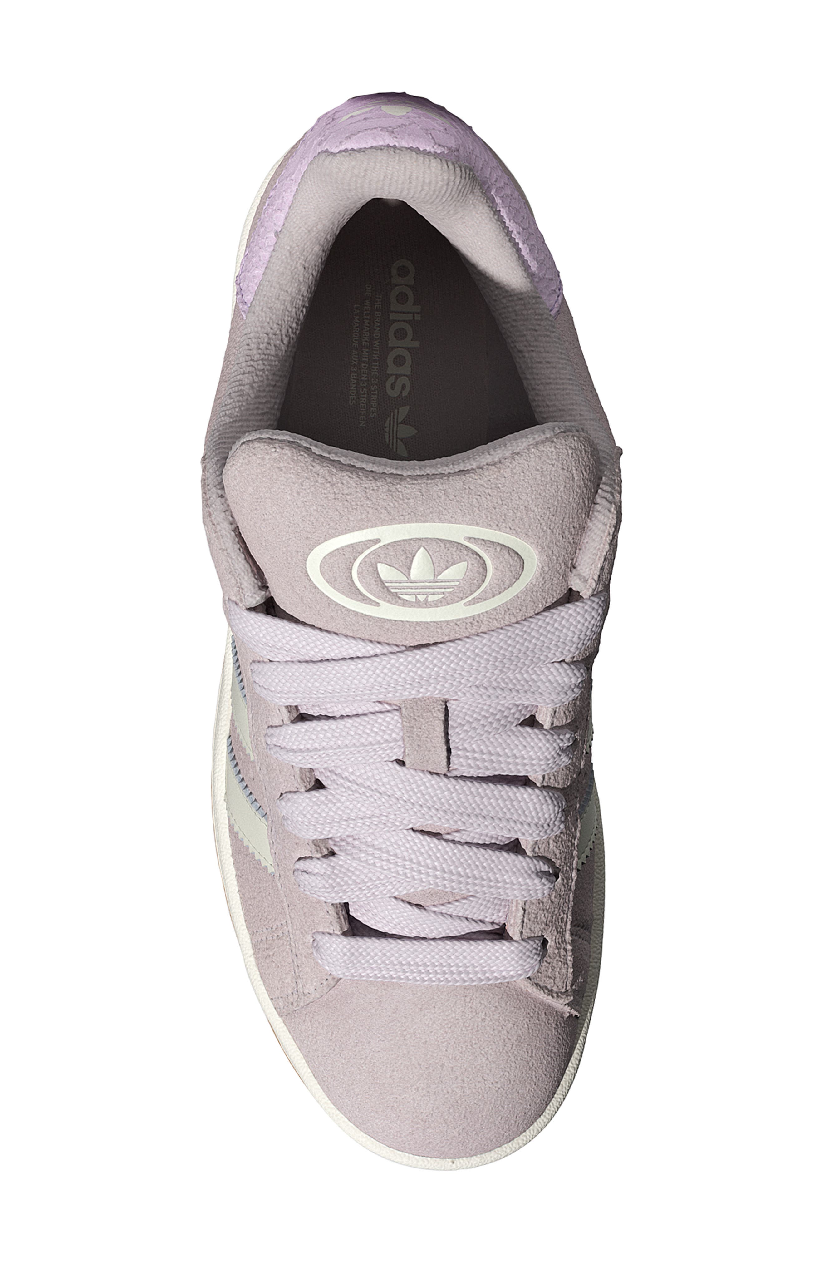 Campus 00s Sneaker, Alternate, color, ICE PURPLE/ WHITE/ PLUM