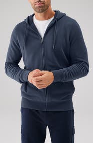 Mack Weldon Ace Cotton Blend French Terry Zip Hoodie