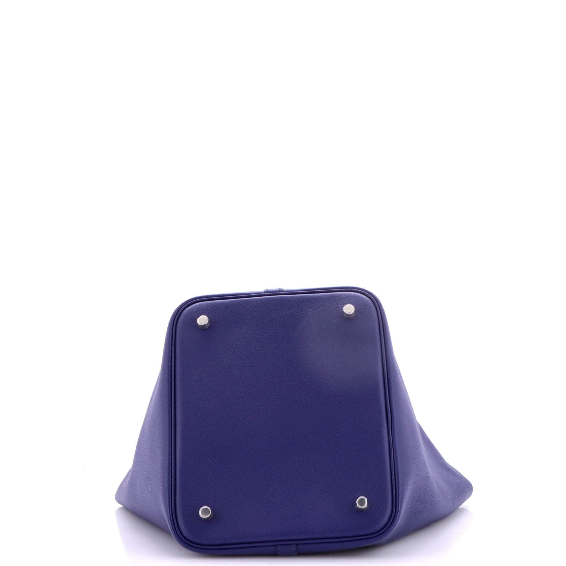 Picotin Lock Bag Tressage Epsom MM, Alternate, color, Blue