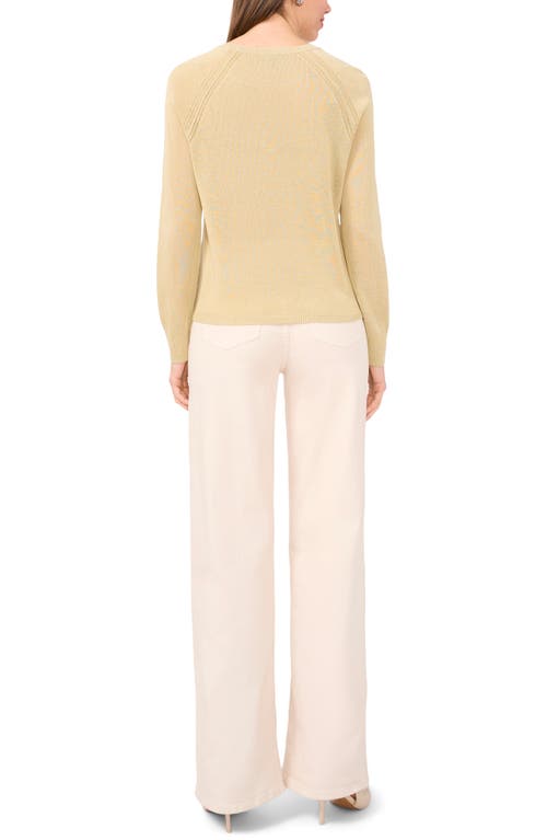 HALOGENR HALOGEN(R) CREWNECK RAGLAN SLEEVE SWEATER