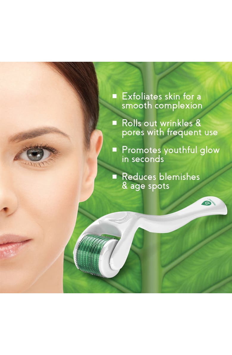PURSONIC Ultimate Renewal Kit Micro Needle Derma Roller + Anti-Aging Serum Trio, Alternate, color, White