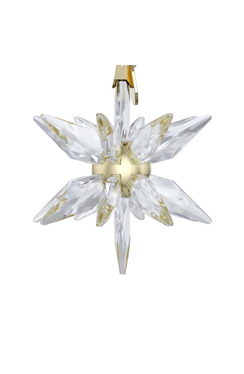 Swarovski 2025 Annual Edition 3D Festive 3D Crystal Snowflake Ornament, Alternate, color, White