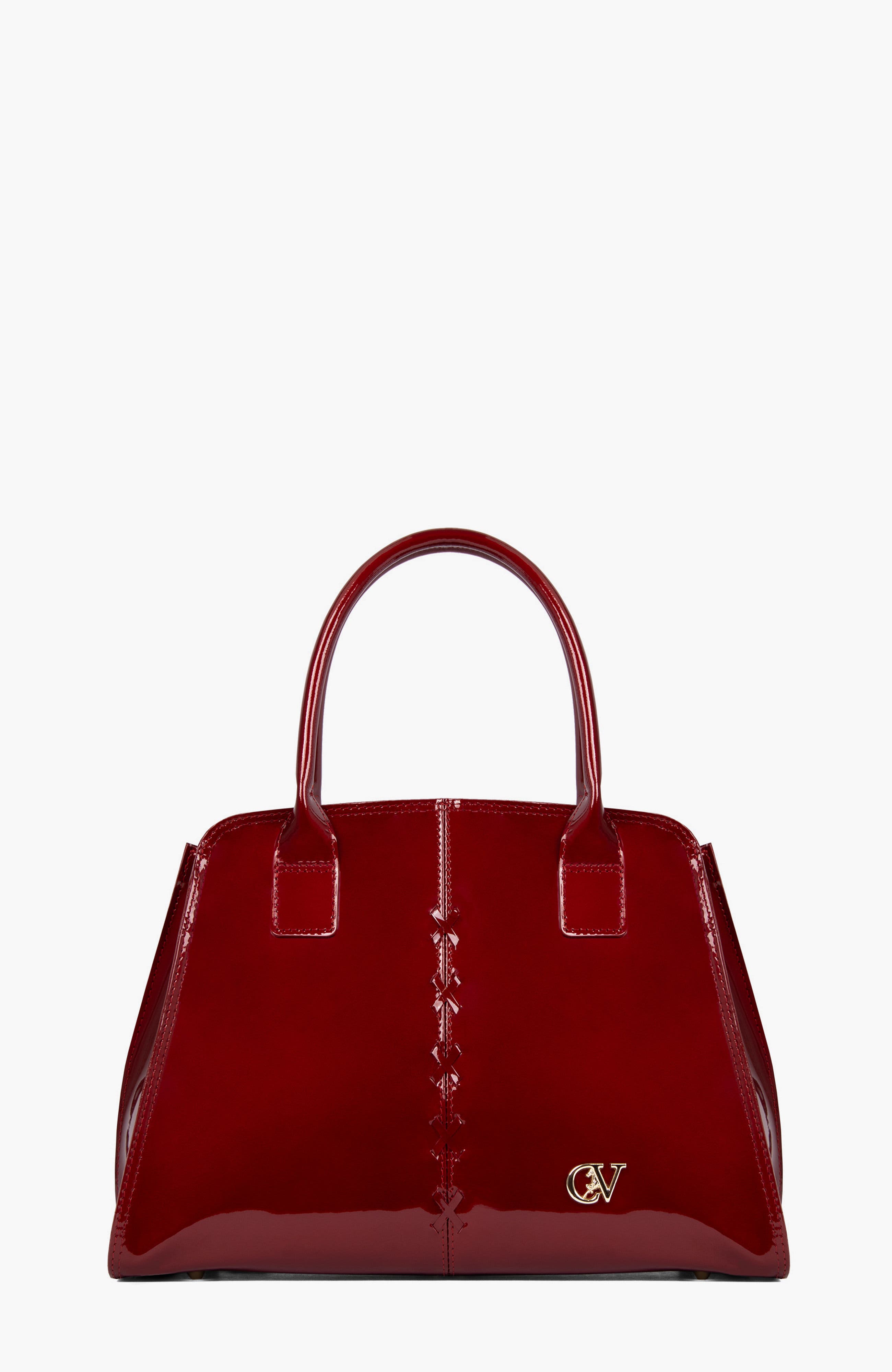 Midnight Rouge 624 Limited Edition Patent Leather Handbag, Main, color, Red