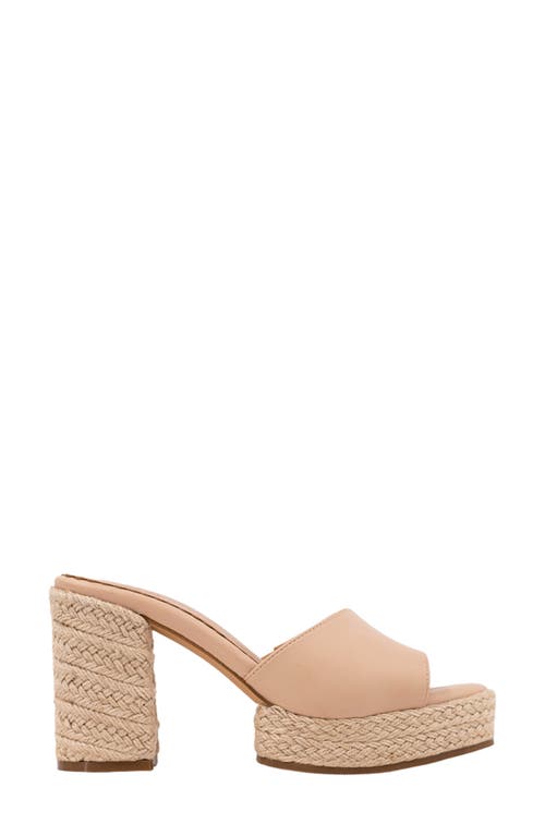 Shushop Elvira Platform Slide Sandal