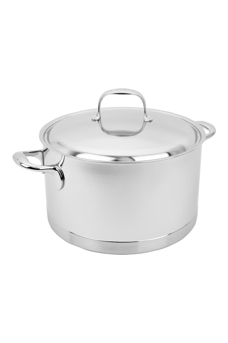 Atlantis 8.9-Quart Stainless Steel Dutch Oven, Alternate, color, STAINLESS STEEL