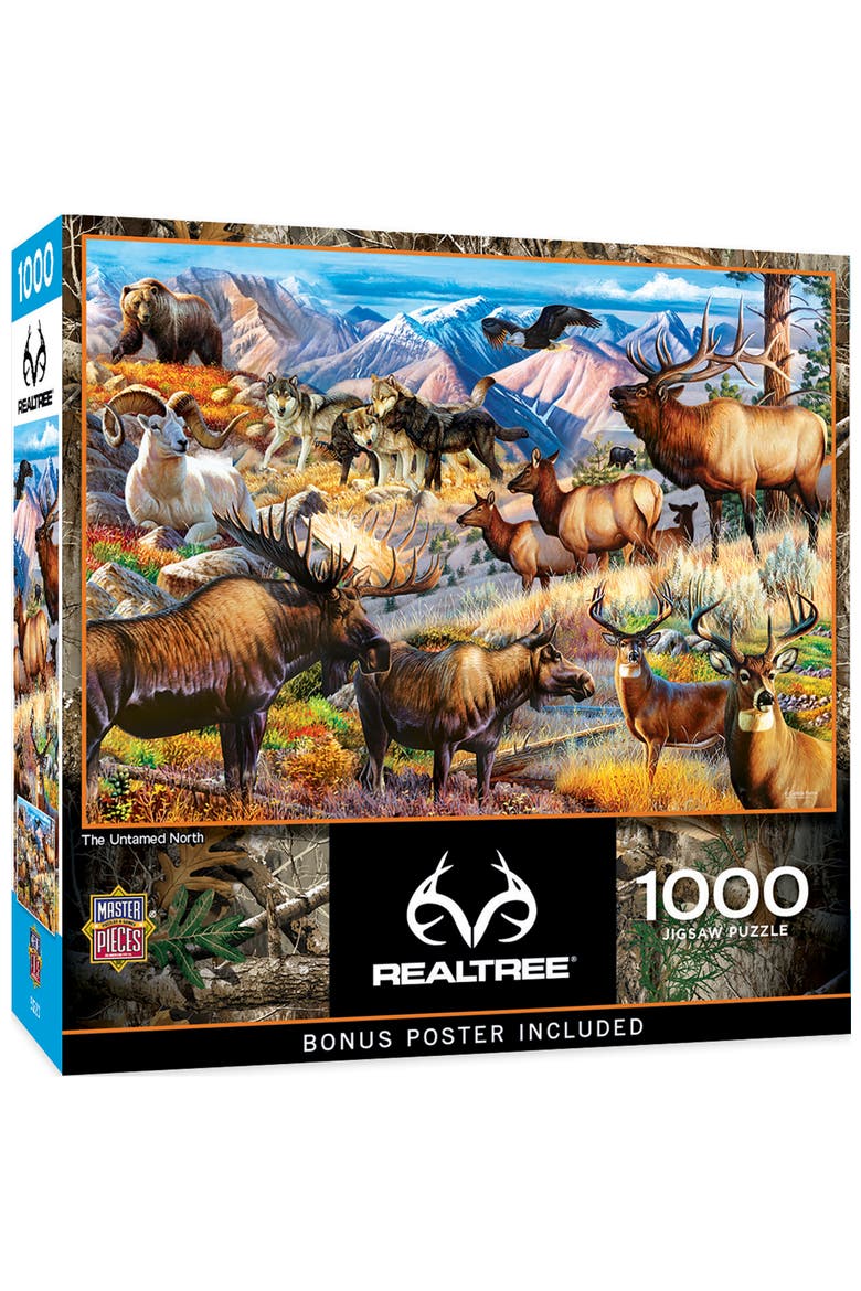 The Untamed North 1000 Piece Puzzle, Main, color, Multicolor