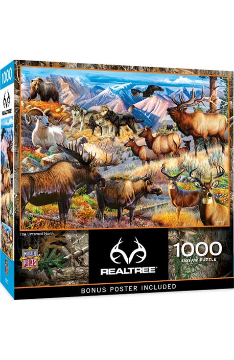 The Untamed North 1000 Piece Puzzle