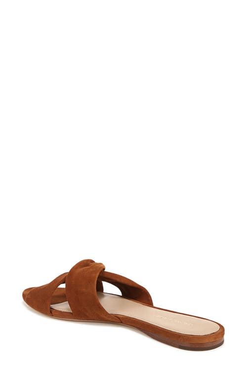 Veronica Beard Seraphina Slide Sandal In Caramel