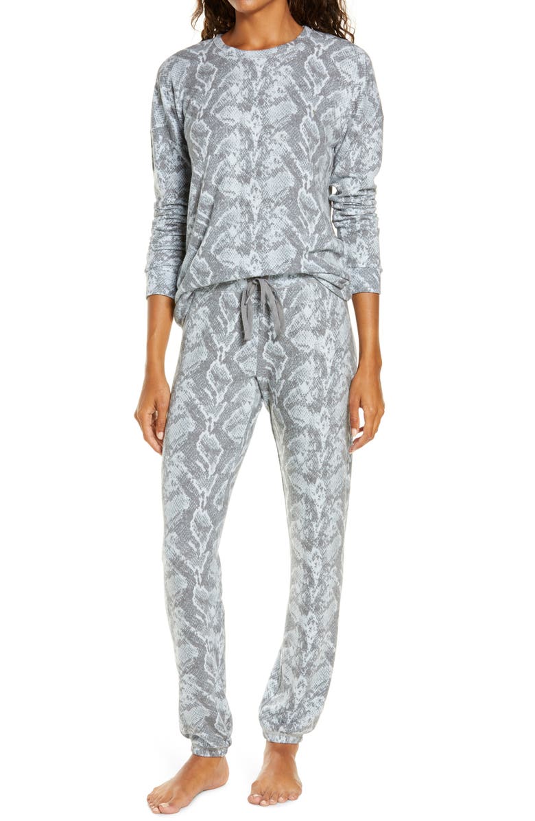 PJ Salvage Animal Instinct Pajamas, Main, color,