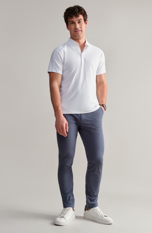 Rhone Regatta Pique Polo In White