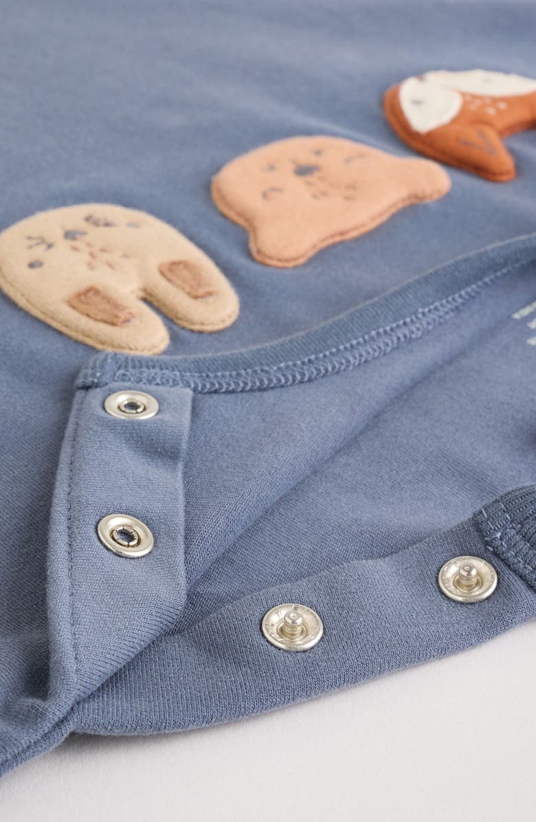 NEXT Animal Graphic Sweatshirt & Joggers Set, Alternate, color, Blue