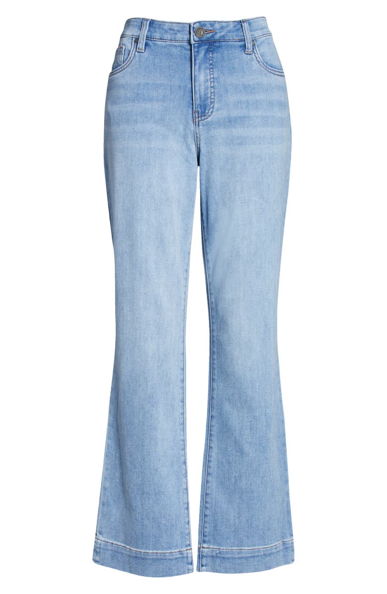 KUT from the Kloth Kelsey Fab Ab High Waist Flare Jeans, Alternate, color, 