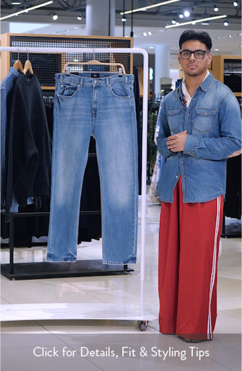 Easy Straight Leg Jeans, sales video thumbnail