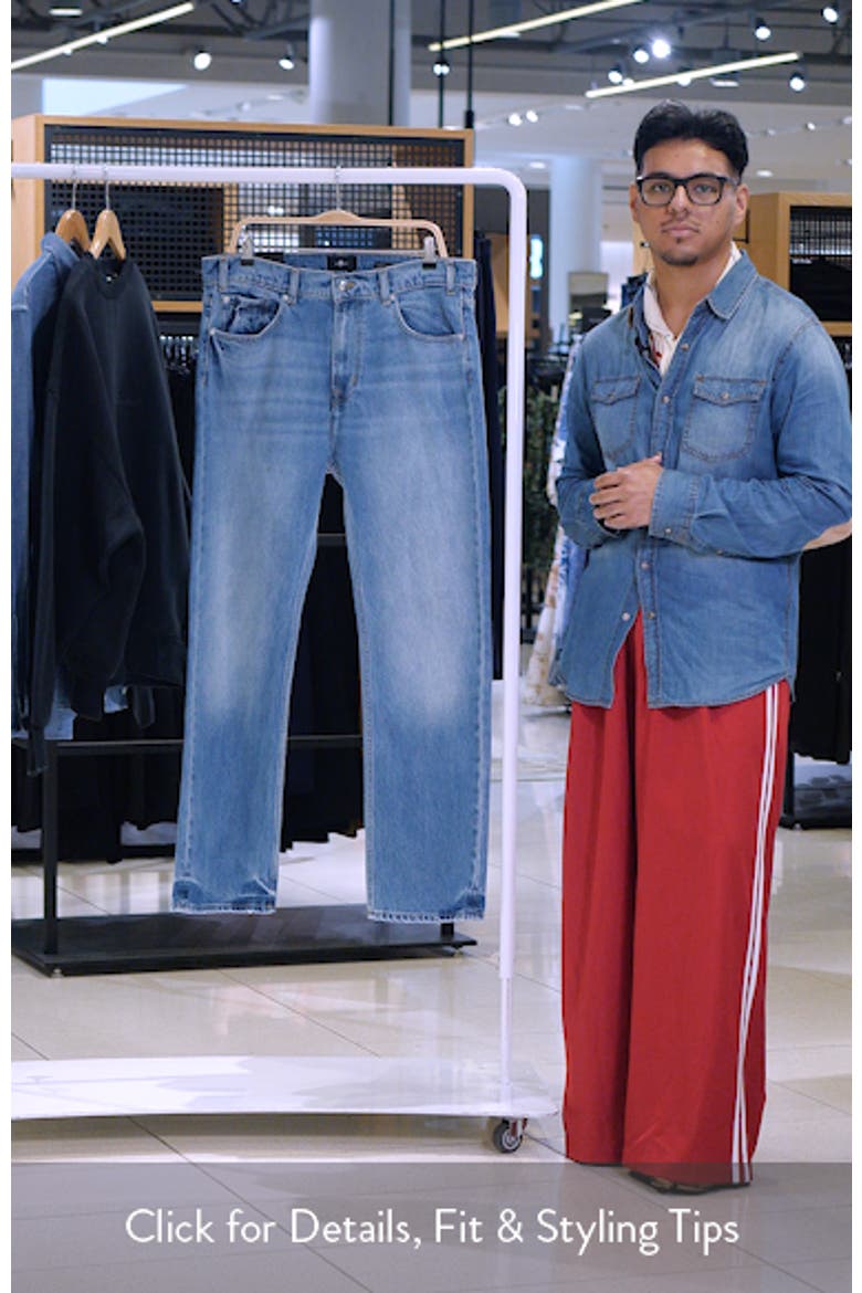Easy Straight Leg Jeans video