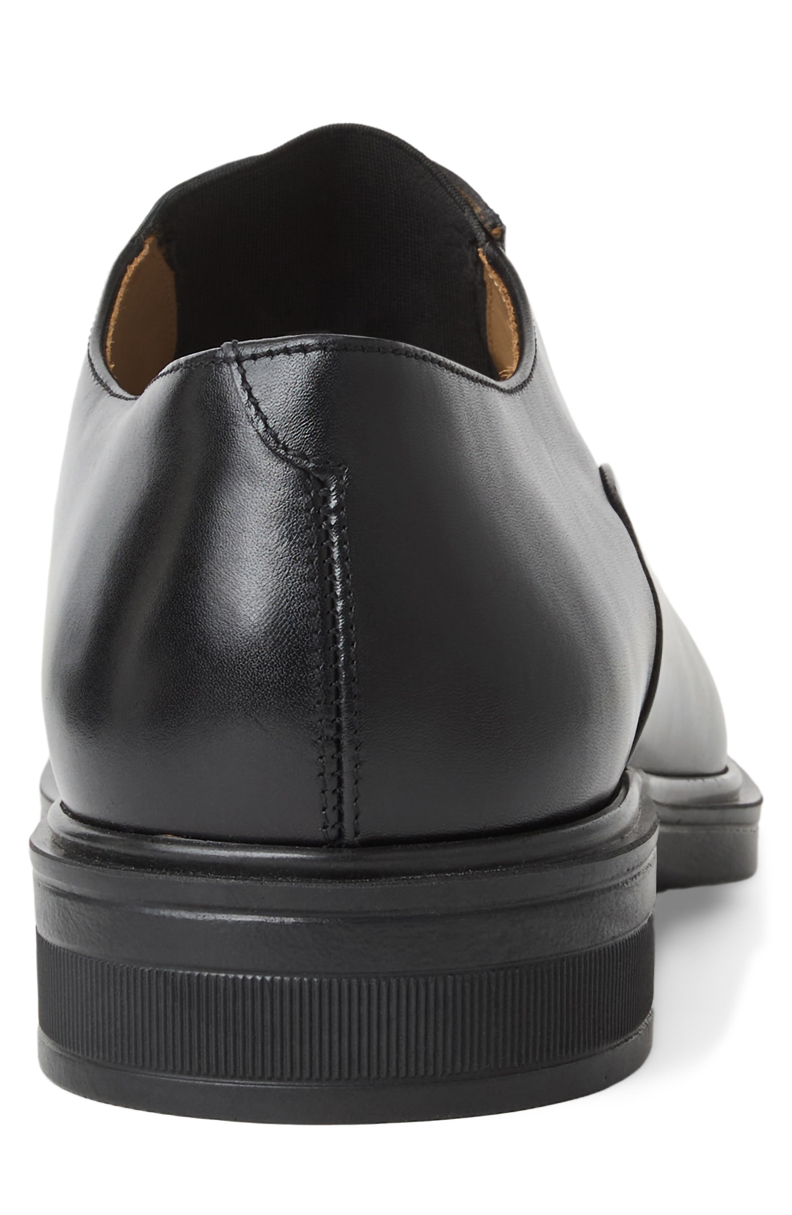 Aero Porto Cap Toe Oxford, Alternate, color, BLACK CALF
