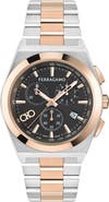 FERRAGAMO Vega Upper East Bracelet Chronograph Watch, 42mm