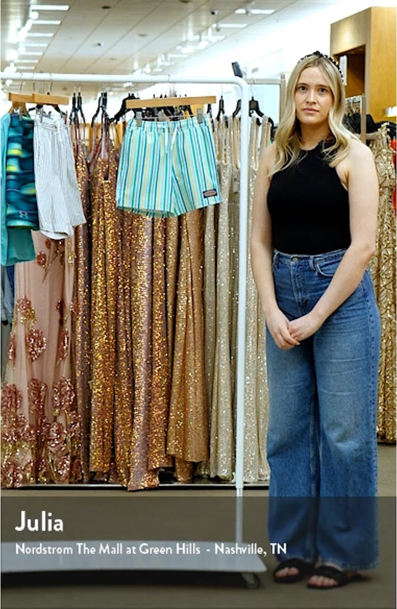 Kids' Chappy Beach Print Swim Trunks, sales video thumbnail