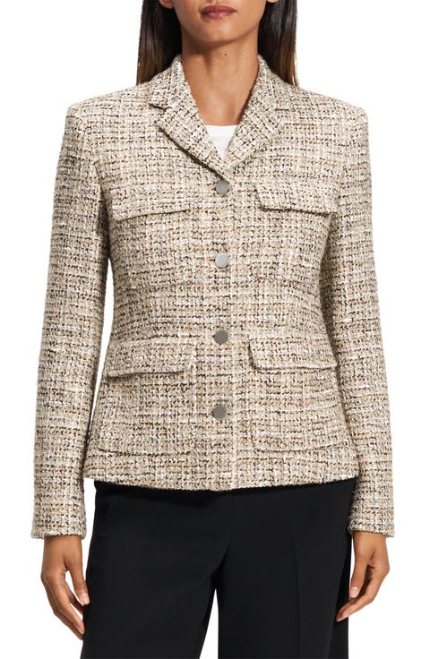 Tweed Military Jacket