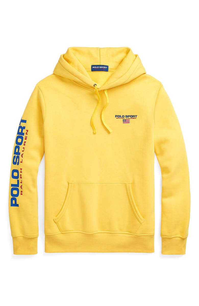 Polo Ralph Lauren Sport Cotton Blend Fleece Hoodie, Alternate, color,