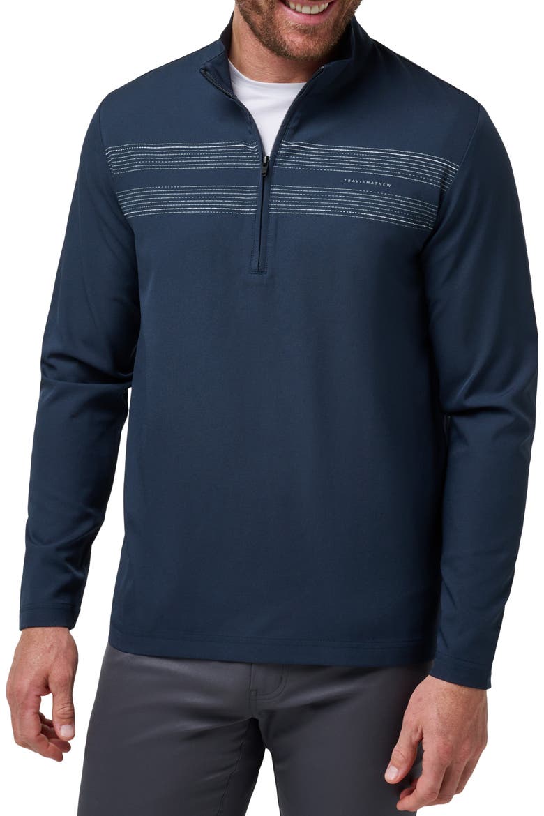 Sub Story Quarter Zip Top, Main, color, TOTAL ECLIPSE