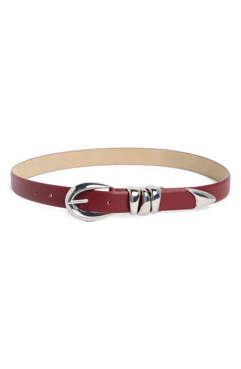 Sculptural Buckle Belt