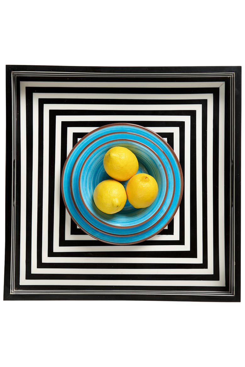 St. Tropez Dinner Plate, Alternate, color, TURQUOISE
