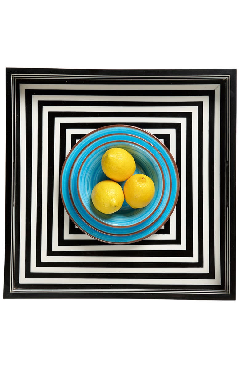 Mario Luca Giusti St. Tropez Dinner Plate, Alternate, color, Turquoise