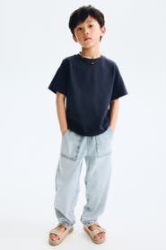 H&M Cotton Denim Trousers