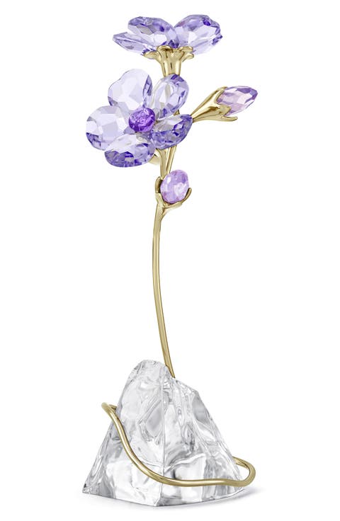 Rozanne Crystal Geranium Figurine