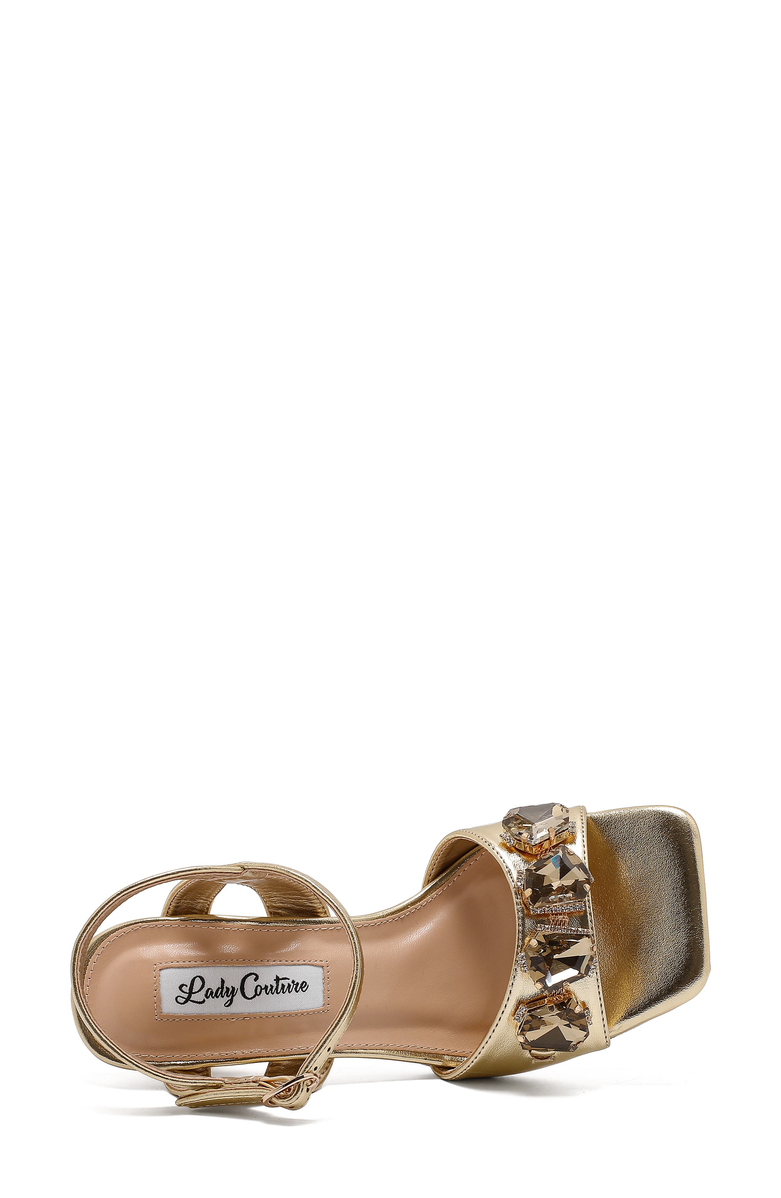 Delight Sandal, Alternate, color, GOLD