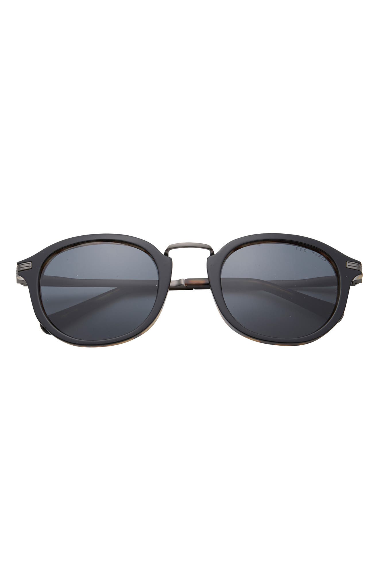 Ted Baker London 51mm Polarized Round Sunglasses