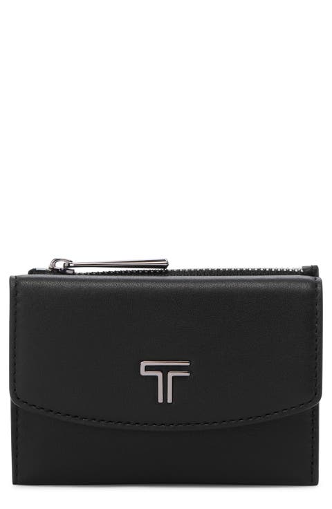 Leather Flap Card Case