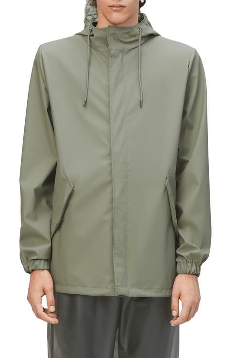 Fishtail Hooded Waterproof Rain Jacket