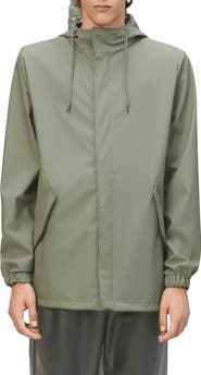 Rains Fishtail Hooded Waterproof Rain Jacket