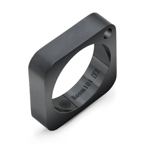 Room101 Square Ring In Black