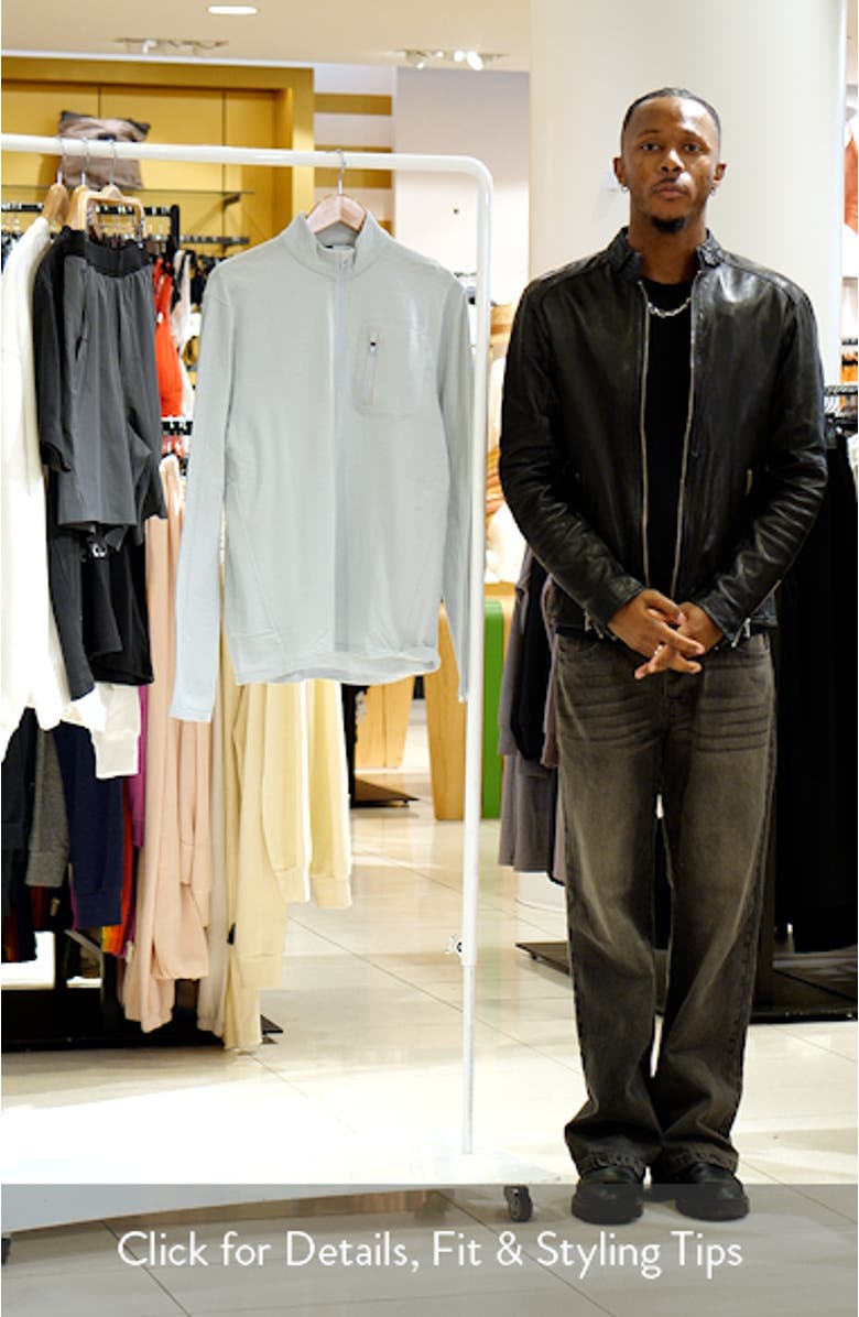 TEN THOUSAND Over Zip Mock Neck Pullover | Nordstromrack