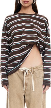 LIONESS Horizon Stripe Top