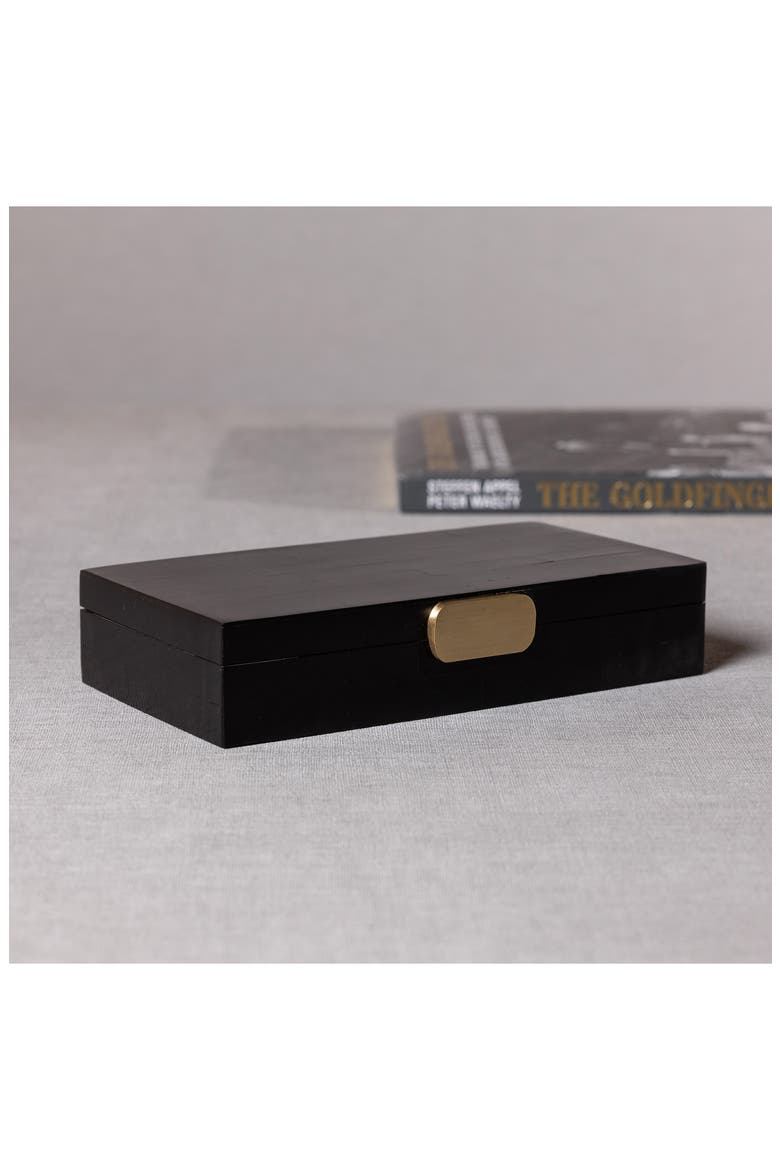 Marlow Decorative Box, Alternate, color, BLACK/ GOLD