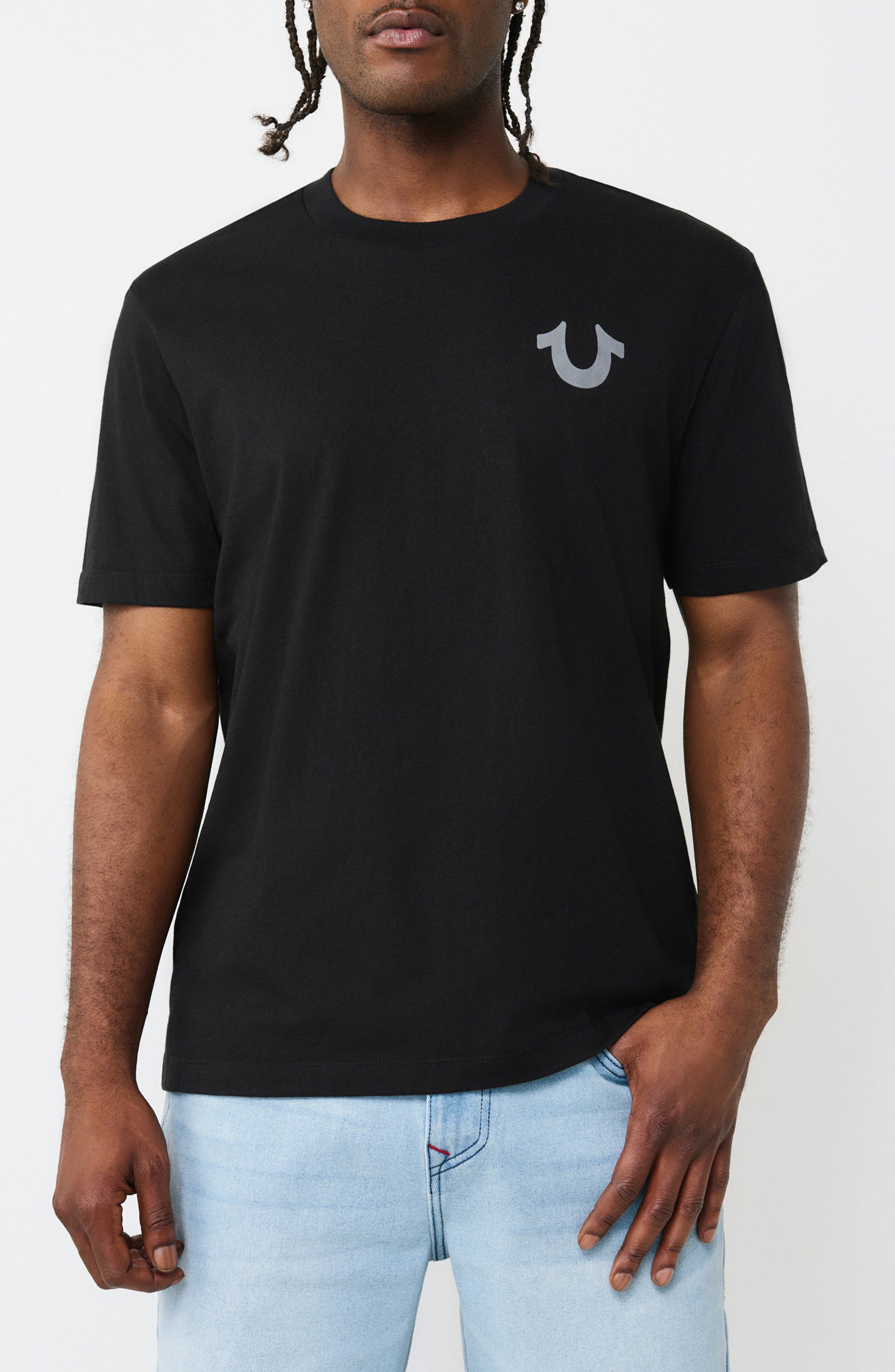 True Religion Logo Cotton T-Shirt