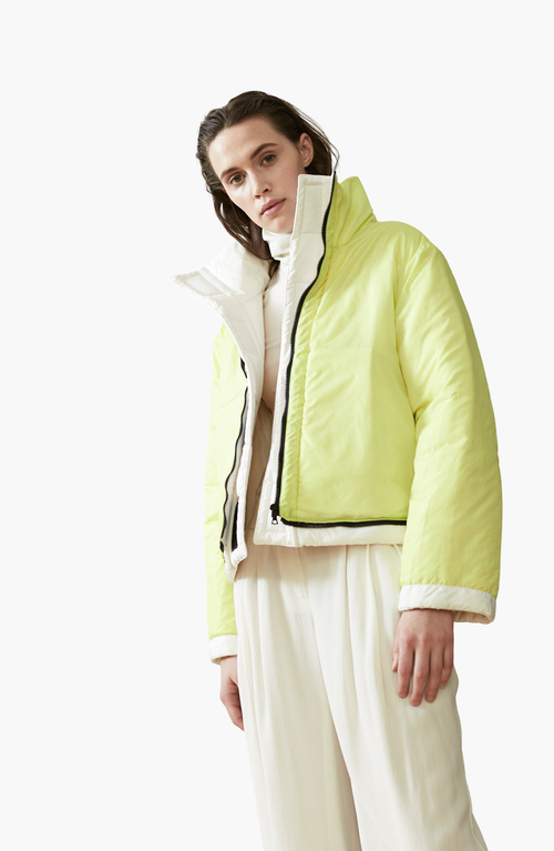 Caalo Reversible Cropped Sustainable Down Coat