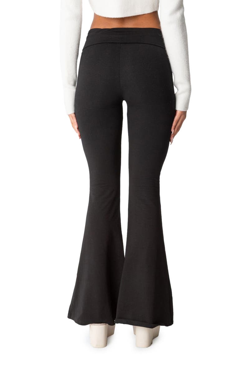 Naomi Flared Leggings, Alternate, color, BLACK