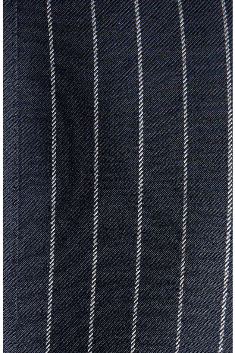 Corded Chalk Stripe Wool Western Jacket, Alternate, color, COMBO BLUE
