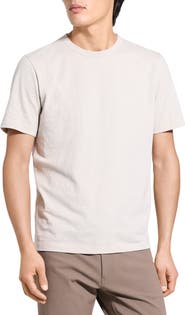 Theory Essential in Cosmos Slub Cotton Tee