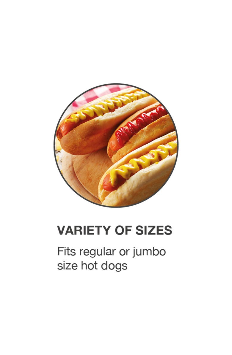 Salton Hot Dog Steamer, Alternate, color, 