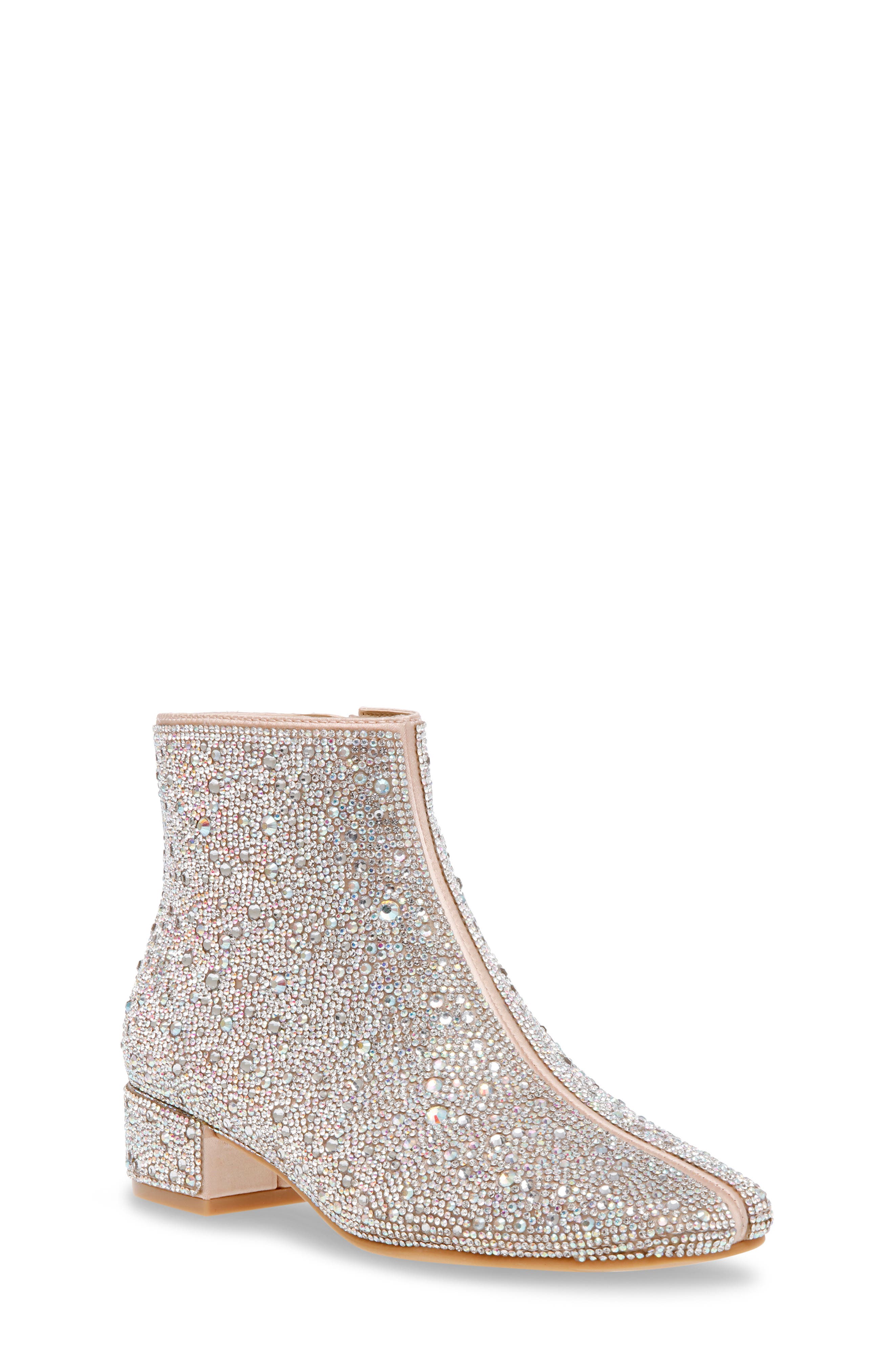 Betsey Johnson Kids' Cady Sparkle Bootie, Main, color, 