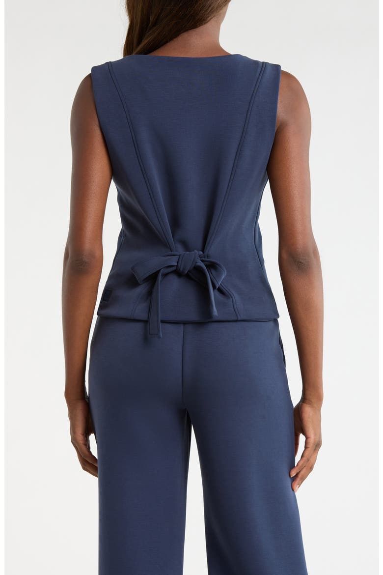 Dreamweave Knit Button Front Vest, Alternate, color, NAVY BLAZER